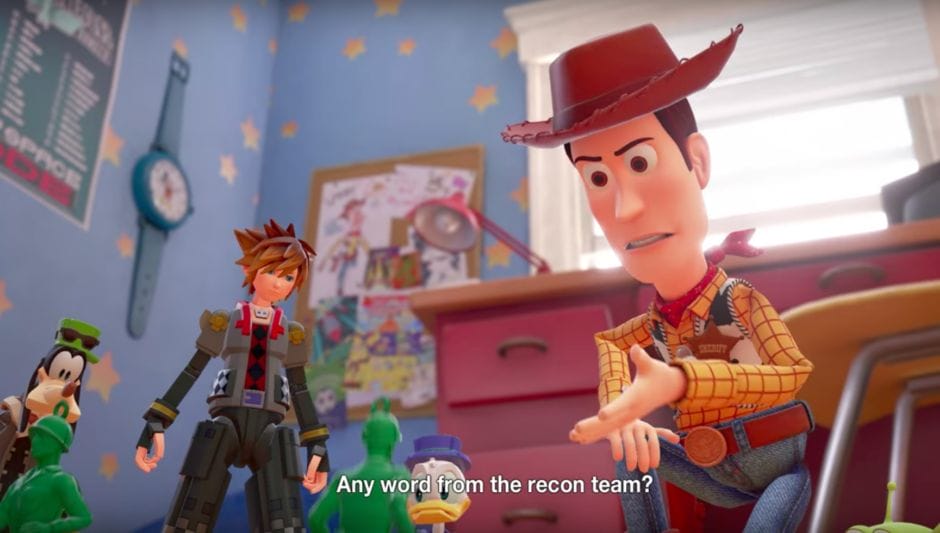 Nieuwe Kingdom Hearts III trailer toont waanzinnige graphics en Toy Story-wereld