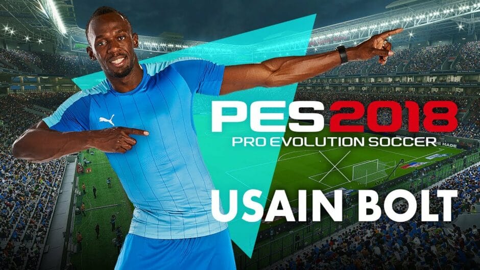 Pre-order PES 2018 en krijg Usain Bolt als speelbare karakter