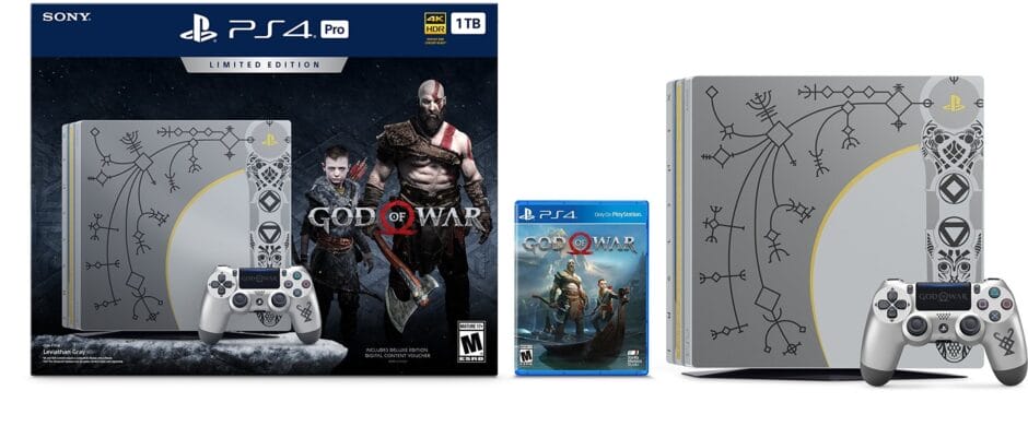 Zo ziet de PS4 PRO God of War Edition er in het echt uit