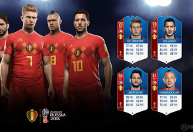 Bekendmaking WK-ratings België in FIFA 18