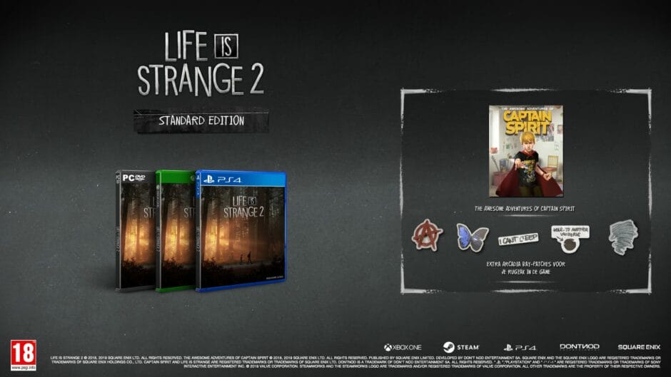 Square-Enix kondigt fysieke versie van Life is Strange 2 aan