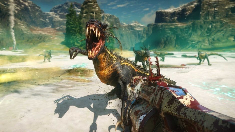 Makers van Just Cause tonen eerste gameplay van hun veelbelovende Dino shooter Second Extinction