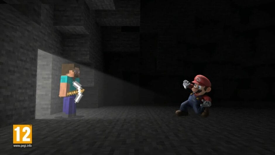 Steve uit Minecraft wordt een speelbare personage in Super Smash Bros. Ultimate – Trailer