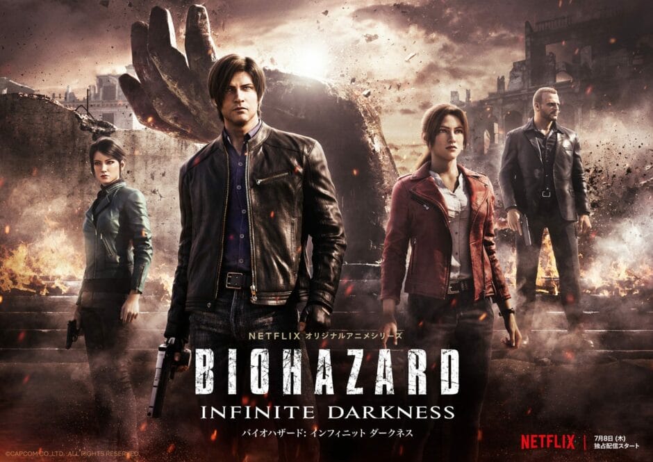 Zombies en monsters in het Witte Huis in de nieuwe trailer van de Netflix’s Resident Evil: Infinite Darkness