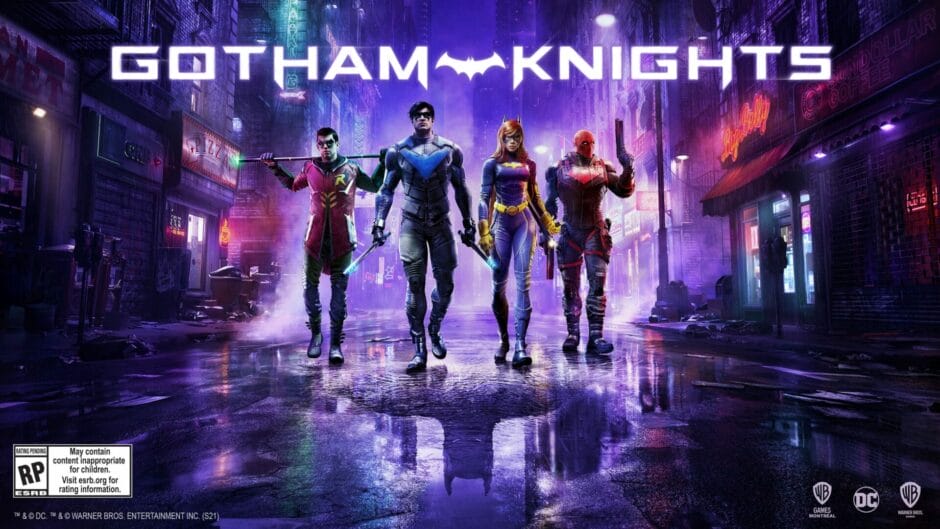 Warner Bros bevestigt met vette key art dat Gotham Knights aanwezig is op de aankomende DC FanDome
