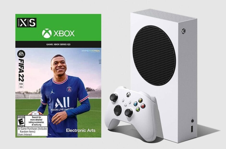 Deal alert! Ontvang gratis de next-gen editie van FIFA 22 bij aankoop van een Xbox Series S-console