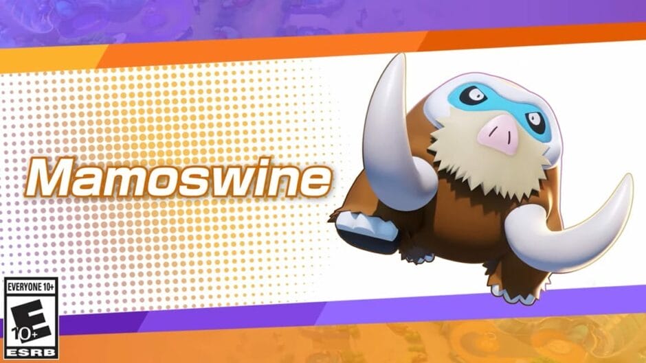 Mamoswine wordt volgende week een speelbaar personage in Pokémon Unite