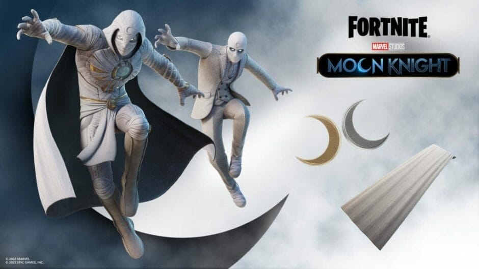 Marvel’s Moon Knight skins nu beschikbaar in Fortnite