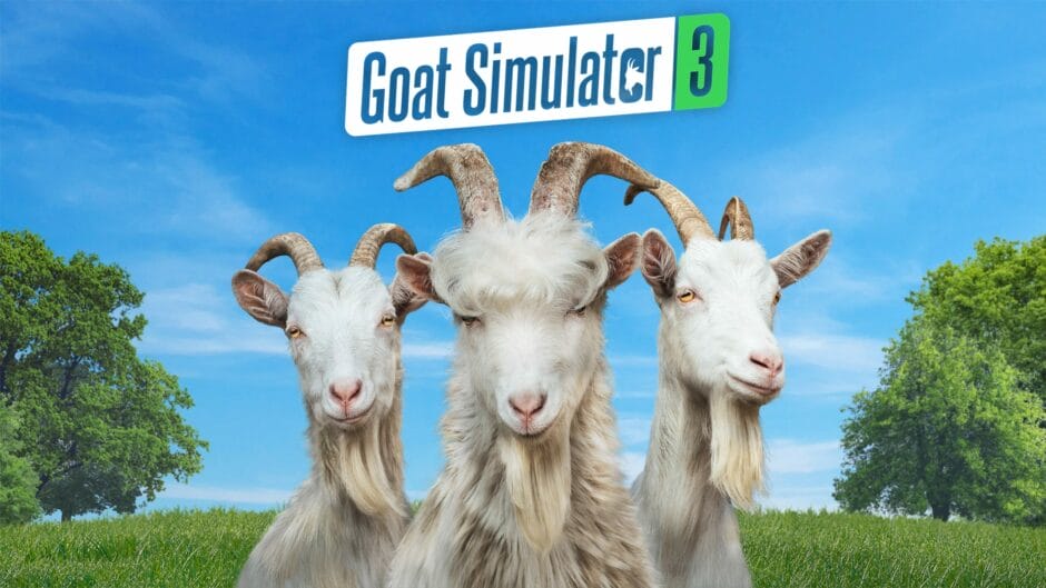 Geiten zorgen voor chaos in de launch trailer van Goat Simulator 3